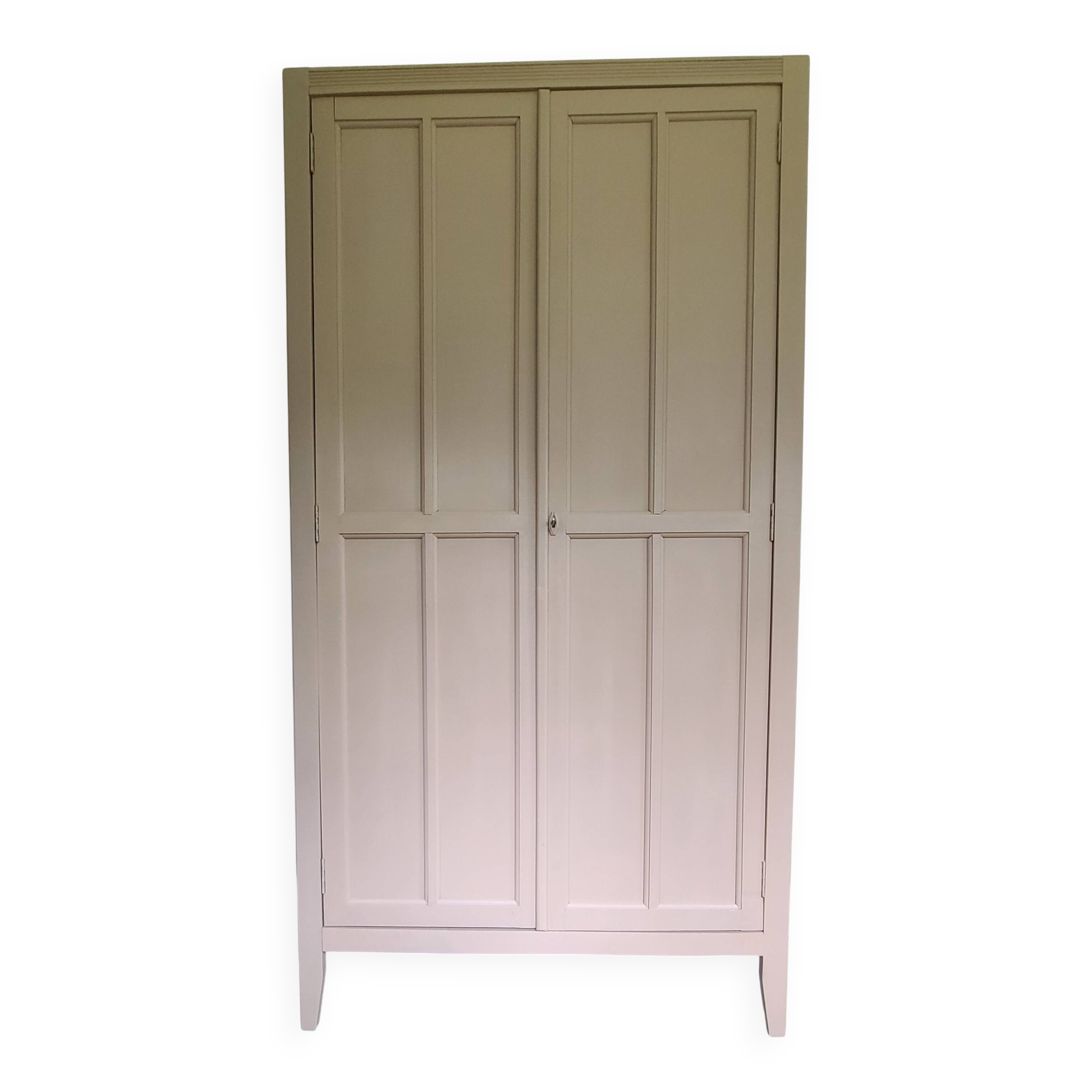 Old vintage Parisian wardrobe