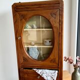 Antique toilet cabinet