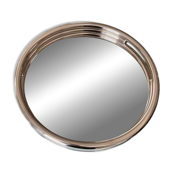 Axel Chay. Round chrome tray for Monoprix