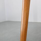 Table à manger extensible en chêne des années 1960, Allemagne