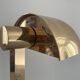 Large modernist desk lamp in brass by Hillebrand, 1960s, Germany.