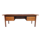 Grand Bureau De Direction En Palissandre De Rio, Arne Vodder
