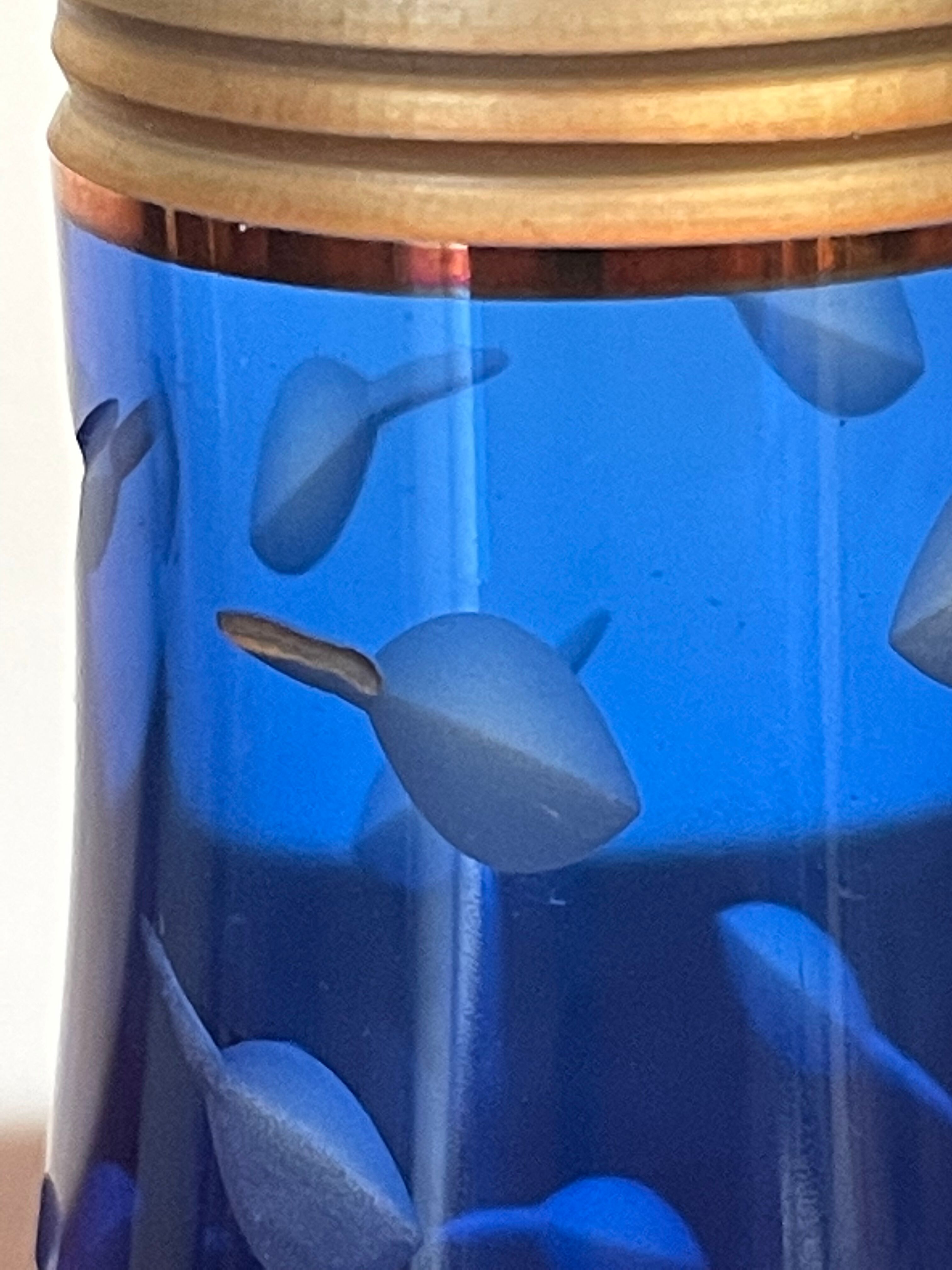 Shisheido vase Cristal d'Arques circa 1990