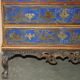 Commode campagne polychrome 1778 en bois style George III