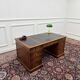 Classic English Desk with Black Inlay
