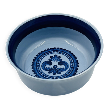 Saladier en porcelaine Bleu Saxe Kahla GDR