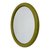 Space age mirror green plastic by Tiger, 1970s