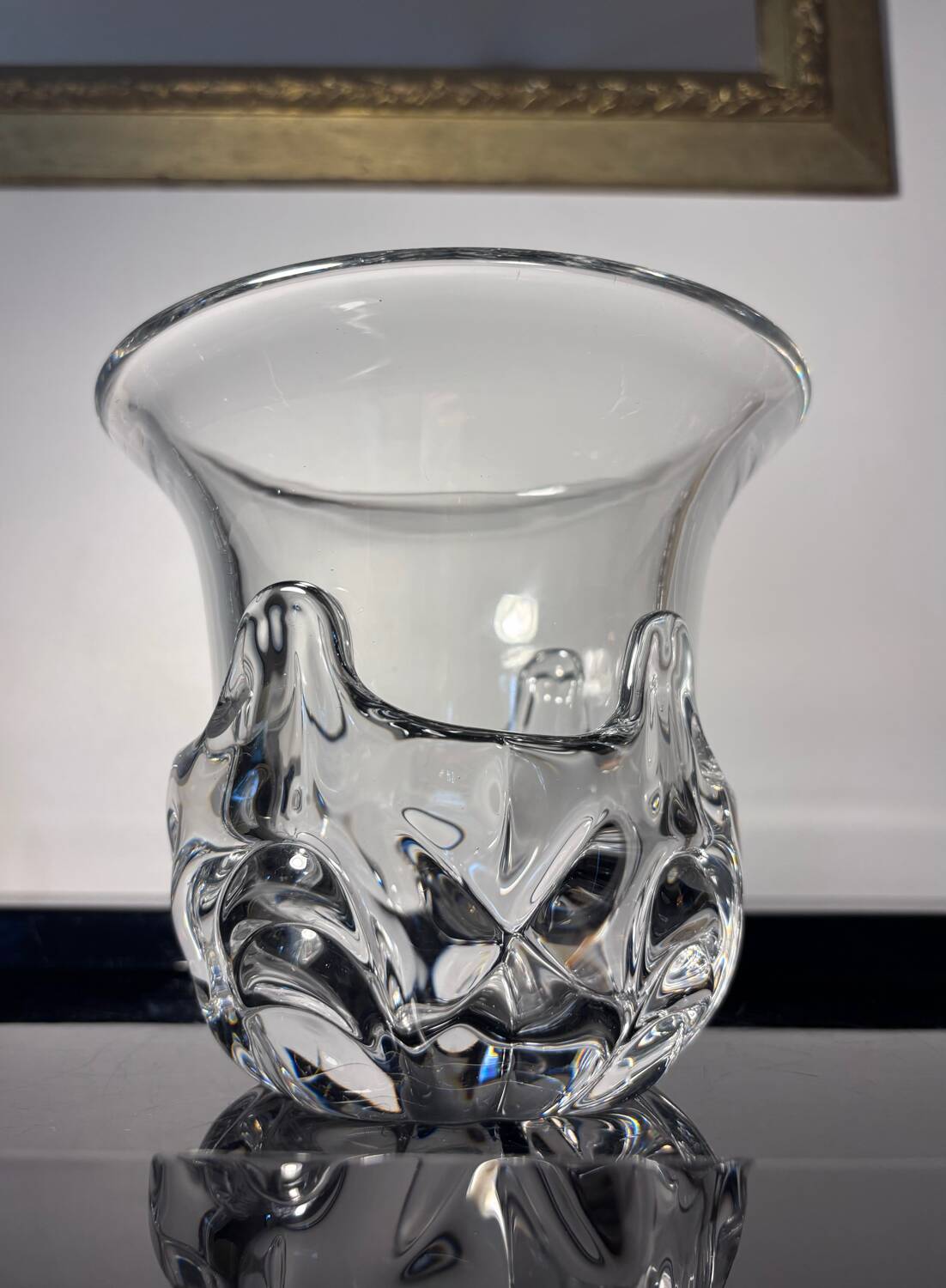 Saint Louis signed vase