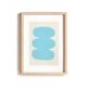 Abstract painting 30x40 on illustration paper H714 signed eawy