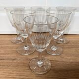 Set of 6 small liquor glasses