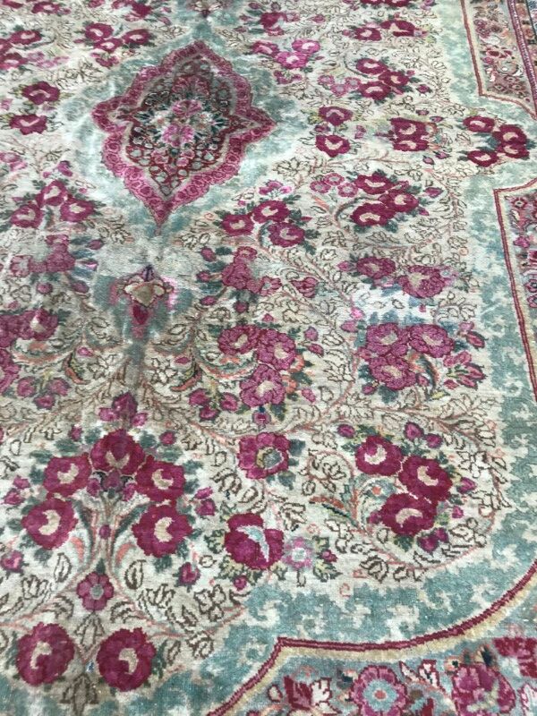 Old Persian rug Mahal handmade 320x420cm