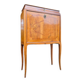 Louis XV Style Walnut Cabinet Secretary