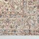 Soft Beige Floral Vintage Rug, One of a Kind Vintage Rug, 277x354 Cm
