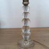 Pied de lampe boule de verre
