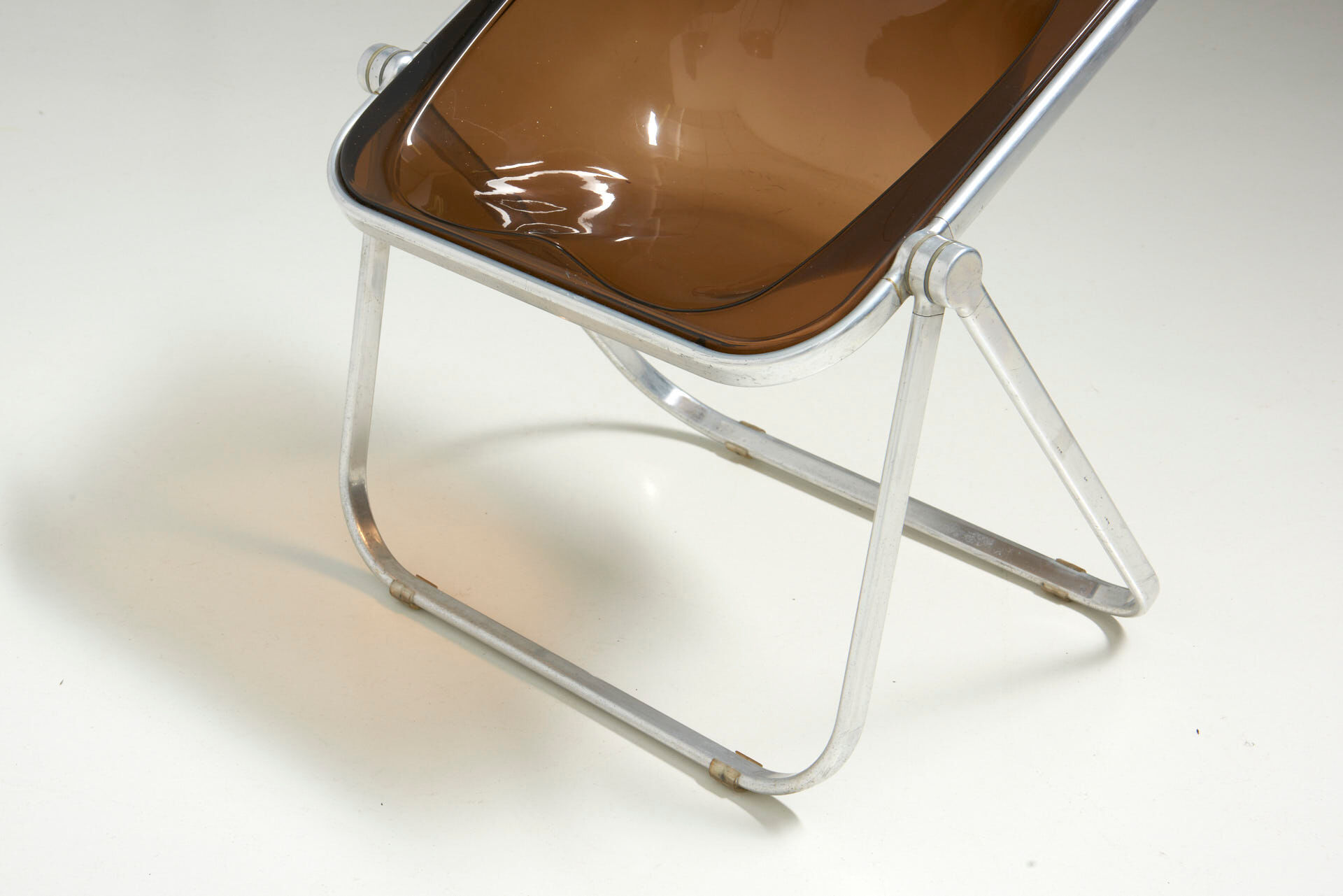 Set of Three 'Plona' Chairs by Giancarlo Piretti for Castelli, Italy - 1970's