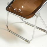 Set of Three 'Plona' Chairs by Giancarlo Piretti for Castelli, Italy - 1970's