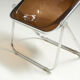 Set of Three 'Plona' Chairs by Giancarlo Piretti for Castelli, Italy - 1970's