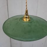 Green enamelled hanging