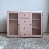 Armoire de toilette murale 2 portes 4 tiroirs