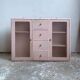 Wall toilet cabinet 2 doors 4 drawers
