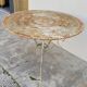 Round Wrought Iron Garden Table 1900s