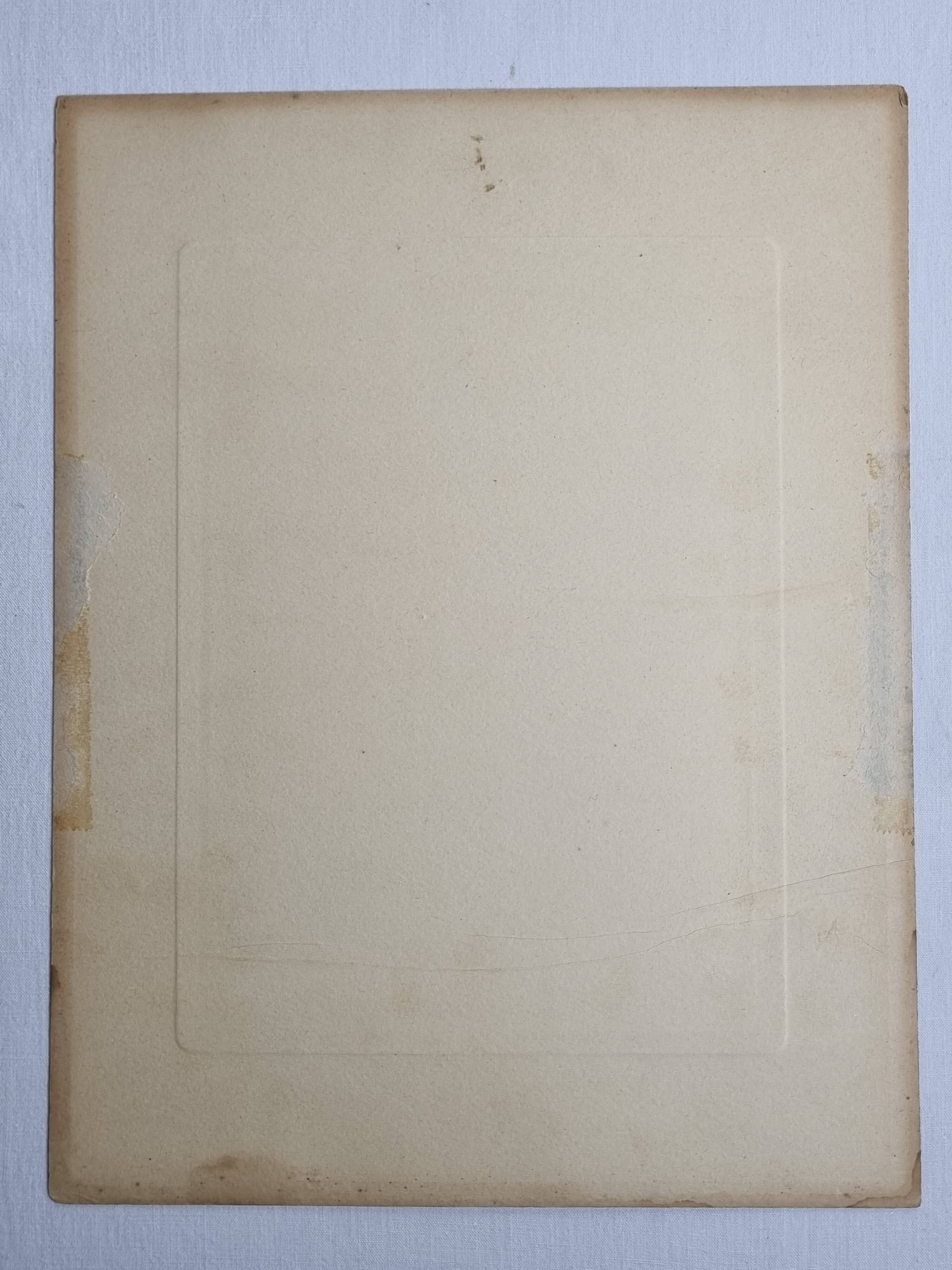 Original photograph by Hélène Boucher, Silver print on Bristol board 1930