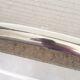 Vintage glass oval table