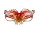 Decorative bowl by J. Hospodka for Chribska Glassworks, Czechoslovakia, 1960s