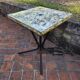 Restored Tolix bistro table