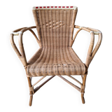 Rattan armchair