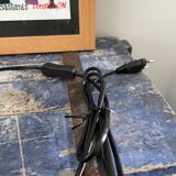 Table lamp bubbled glass globe