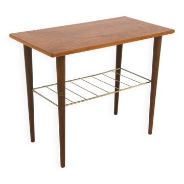 Scandinavian teak side table, Sweden, 1960s