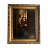 Portrait of a man, Oil painting, XIXc