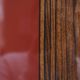 Mid-Century Afra & Tobia Scarpa Italian Red Lacquer 1960s Modular Wall Unit
