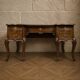 Large walnut writing desk – Louis XV style – 20th century