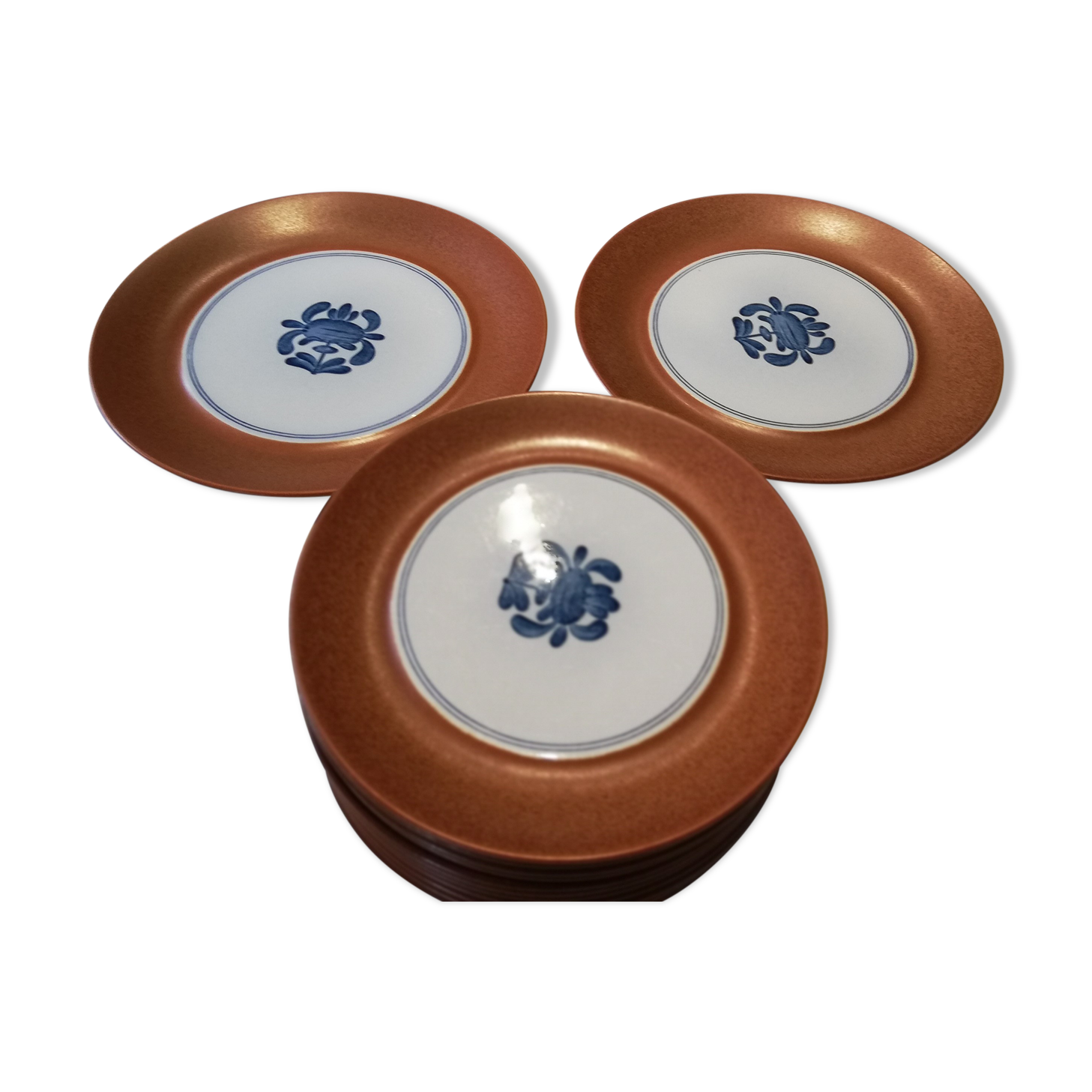 2 Flat plates and 11 for dessert Villeroy and Bosch Chekiang