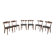 Chaises de Salle à Manger Modèle 27 en Palissandre par Kurt Østervig pour Brande Møbelindustr