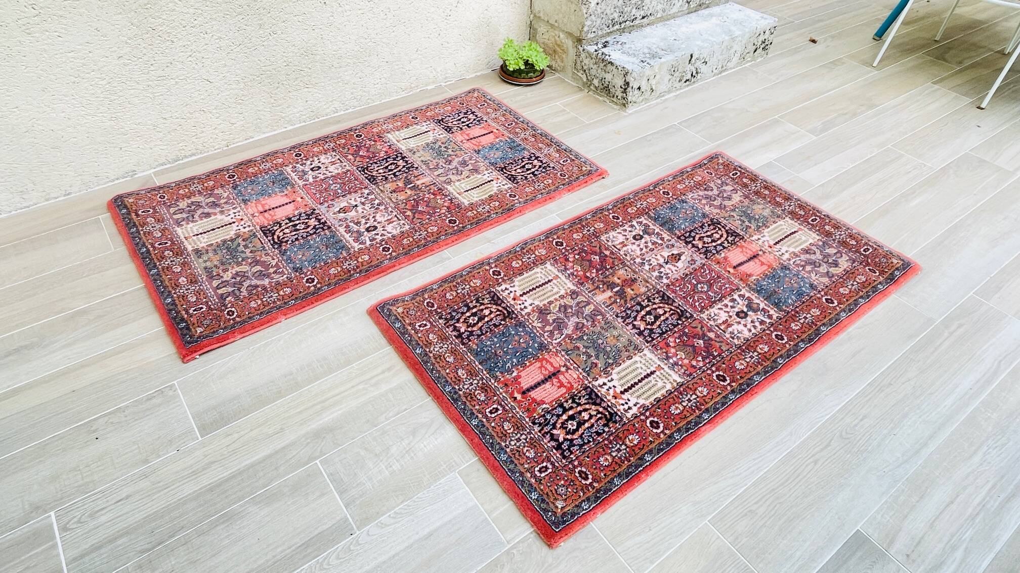 Pair of Vintage Rugs, Art Deco Inspiration
