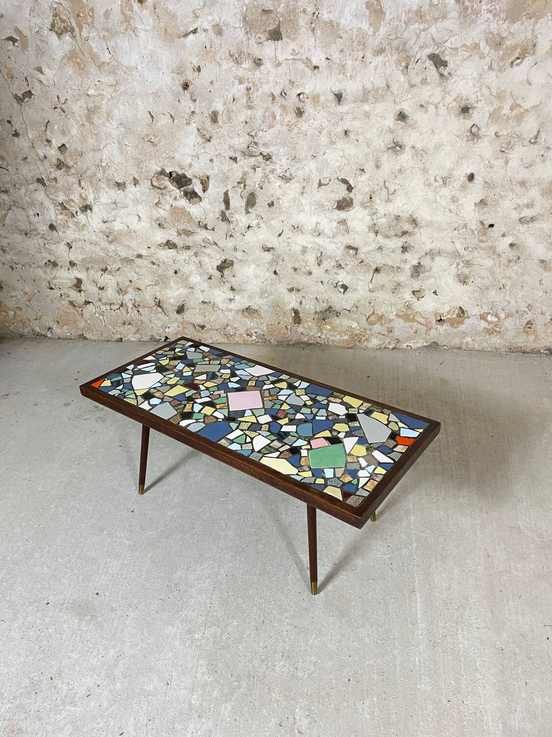 Mosaic coffee table