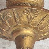 Pair of old bronze sconces