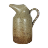 Pichet en grès pyrité vintage
