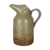 Pichet en grès pyrité vintage
