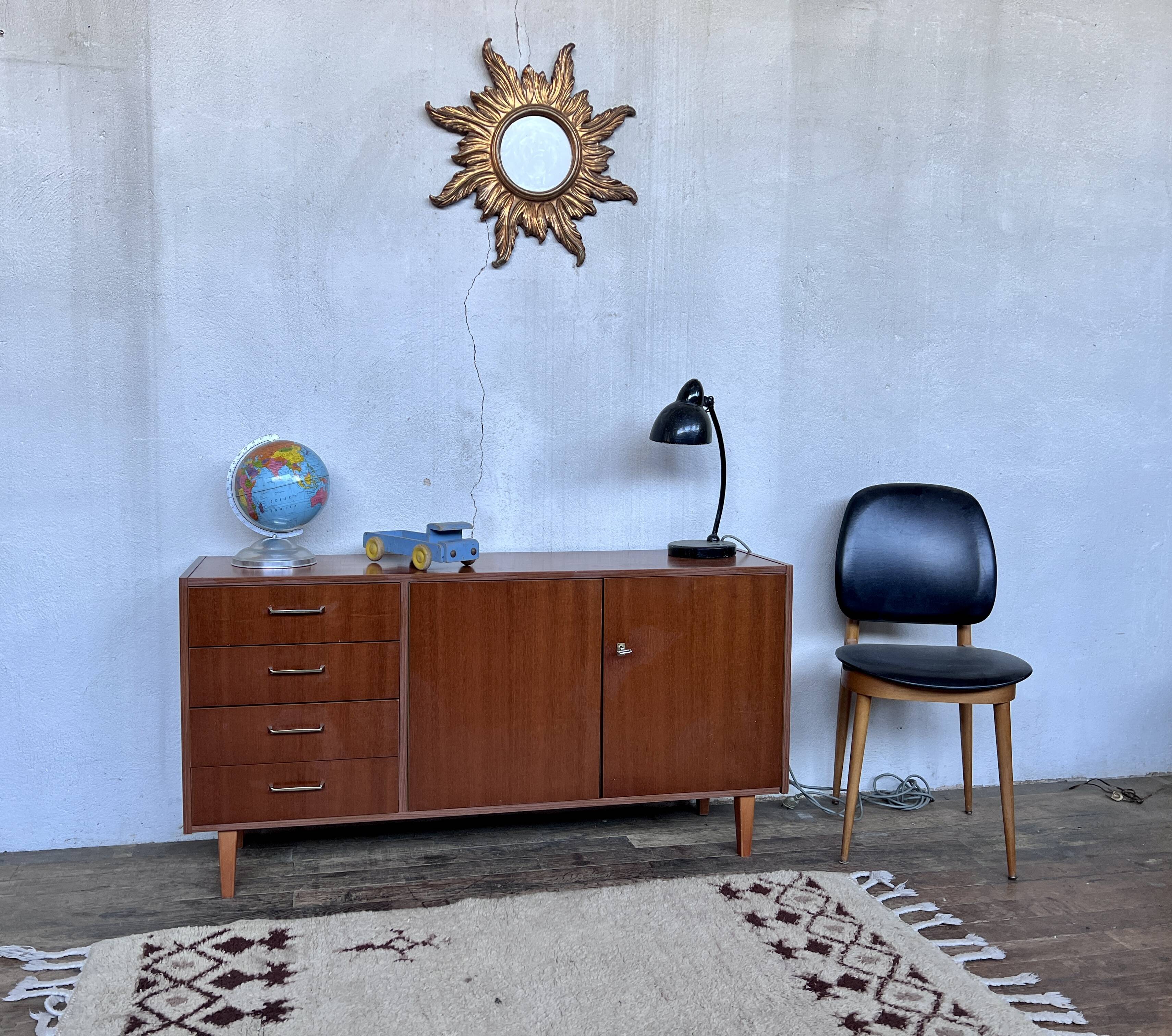 Vintage teak row from the 1960s