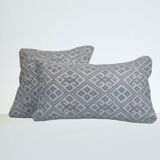 Sky blue cushion