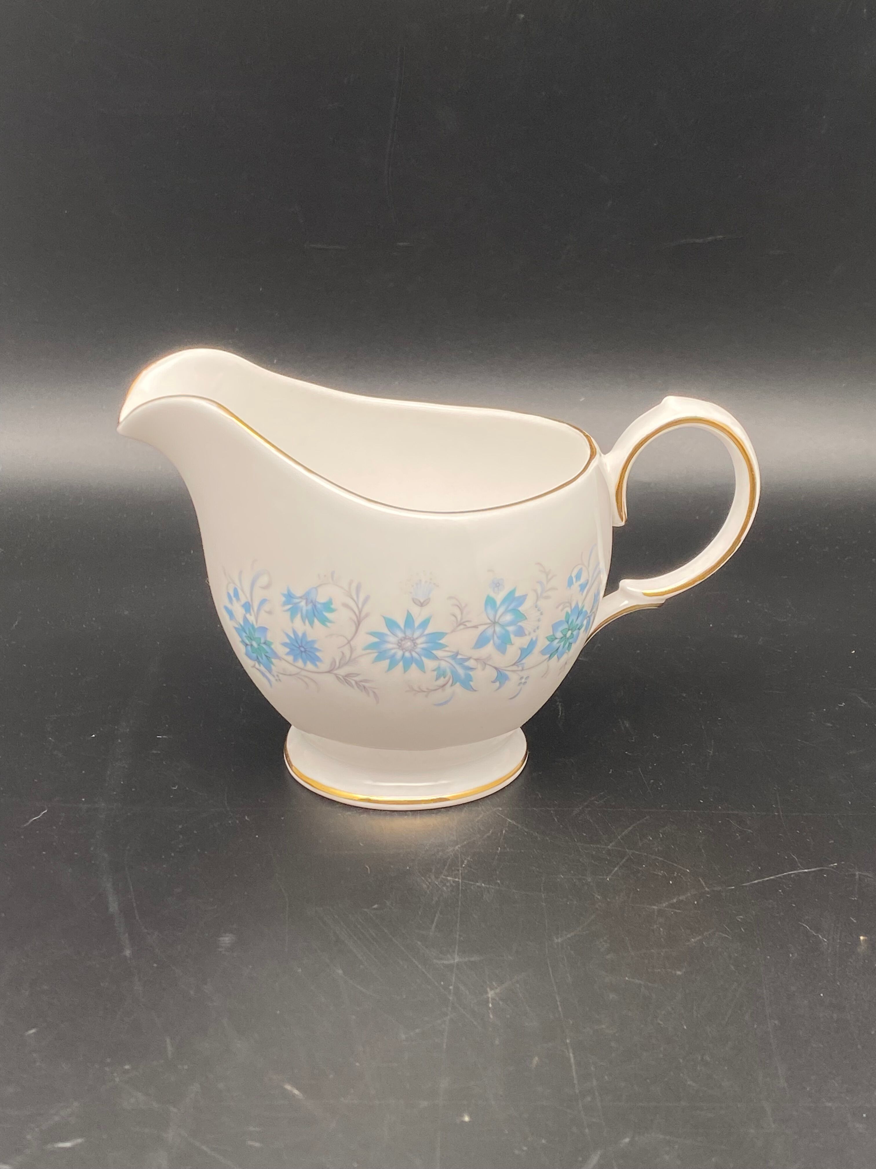 Fine Chinese porcelain tea set small sky flowers