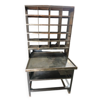 Steel postal sorting furniture