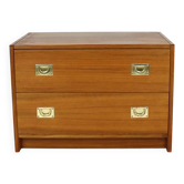 “Kapten” two-drawer bedside table