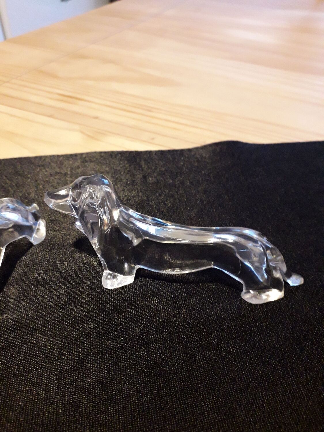 Vintage dachshund knife holder
