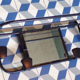 Coat rack with mirror vintage,