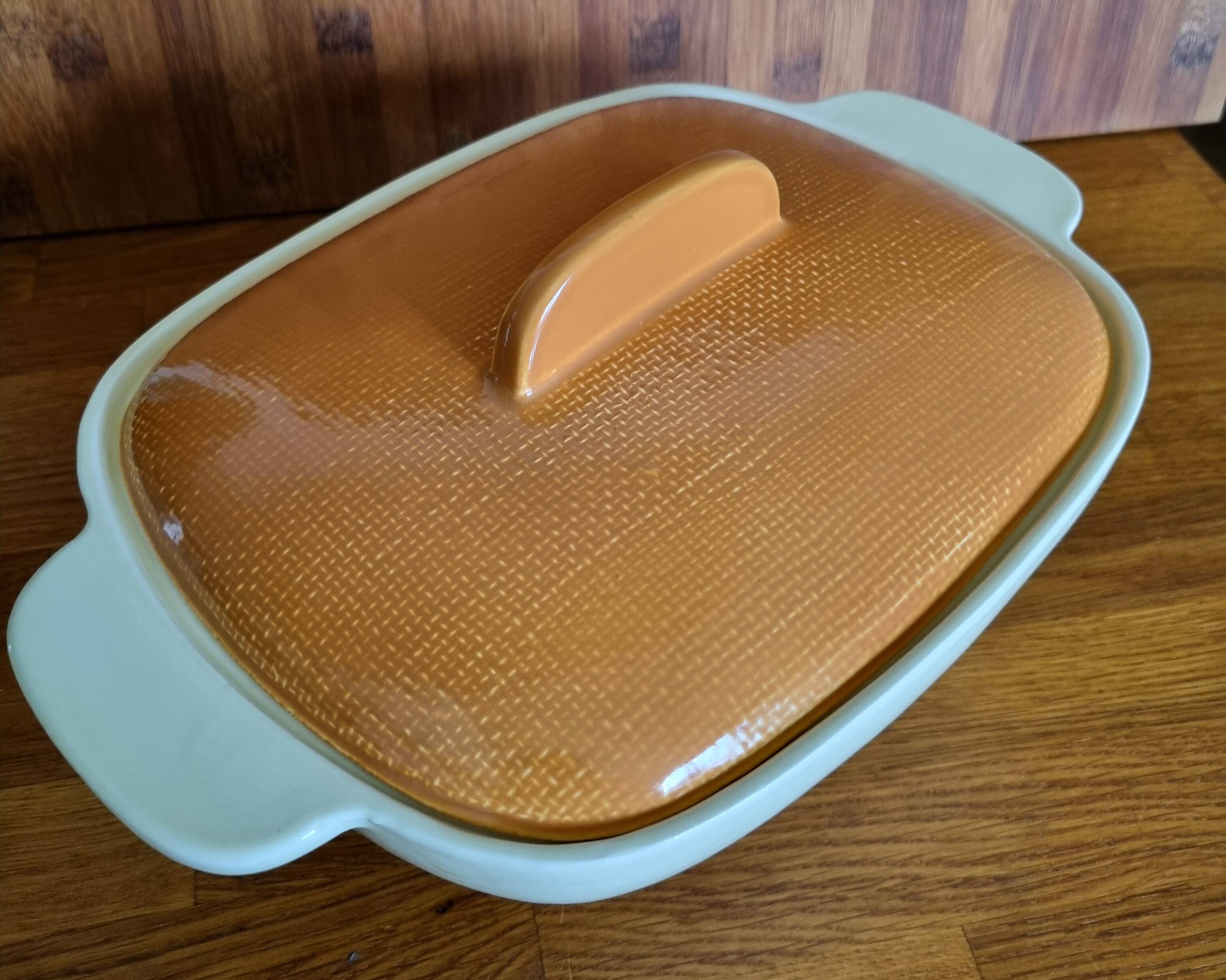 Salins Earthenware tureen Deauville Model 1950s